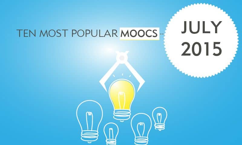 Ten Most Popular MOOCs in July 2015