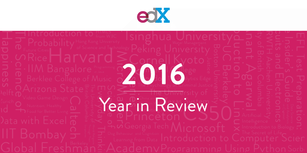 edX 2016 Year in Review