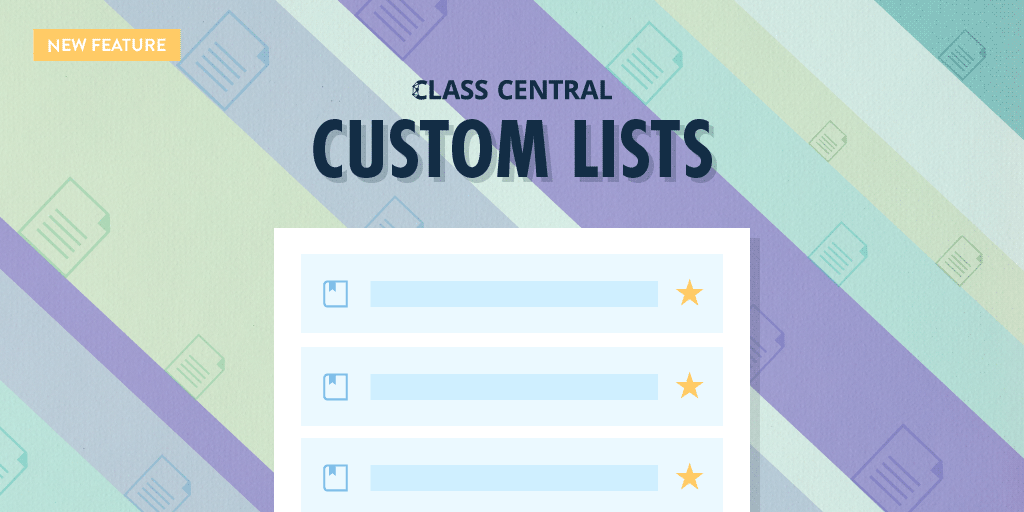 Class Central Custom Lists