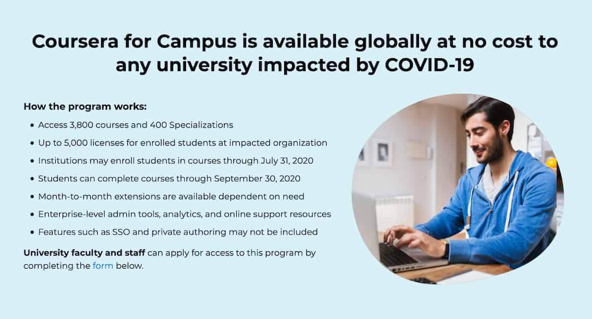 Free Online Courses and Resources During Covid-19 Outbreak