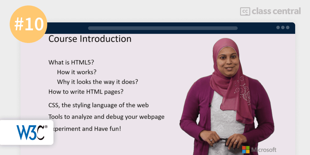 10. HTML5 and CSS Fundamentals W3C