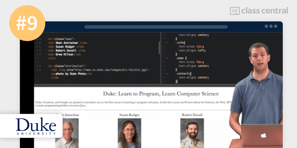 9. Programming Foundations with JavaScript HTML and CSS Duke