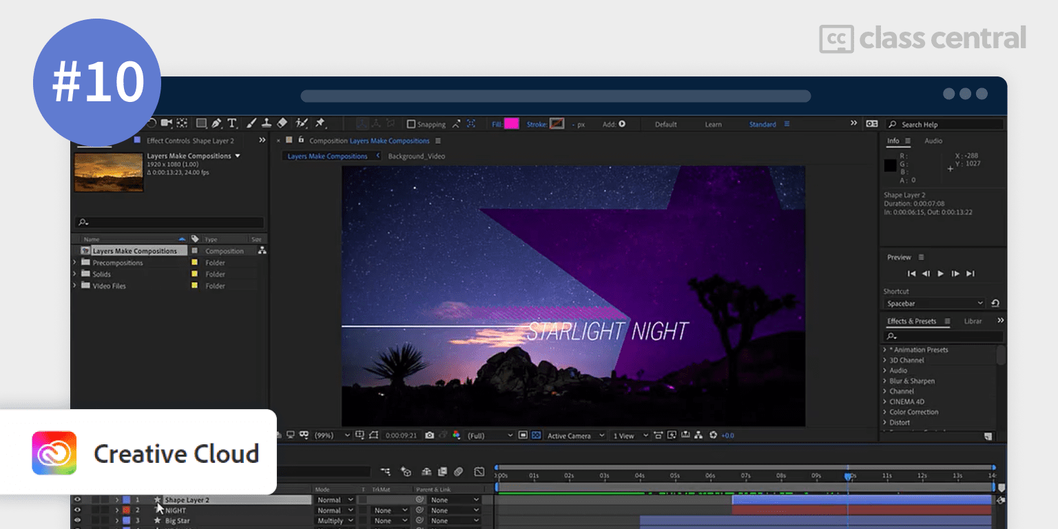 10 Best Adobe After Effects Courses to Take in 2023 — Class Central