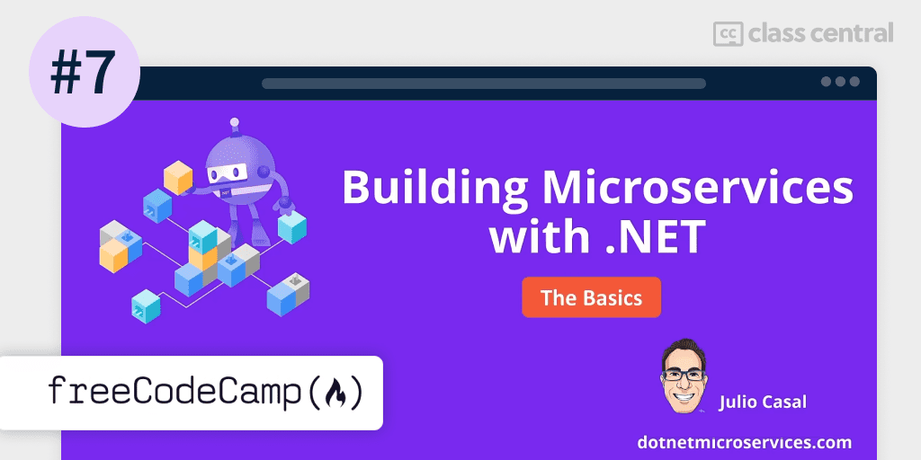 7. .NET Microservices – Full Course for Beginners freeCodeCamp