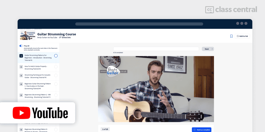 10 Best Free Guitar Courses for 2024: Make Your Own Music — Class Central